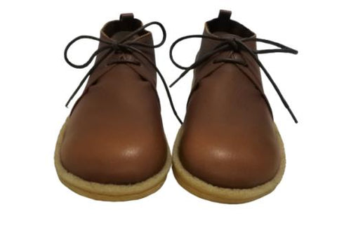 【かぼちゃの馬車 CA-210 ブラウン】くたっとやわらか本革靴紐シューズ